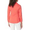 imageZac ampamp Rachel Womens 34 Cuff Sleeve Button Down Top with Ribbed Knit Inserts for a Comfortable FitPorcelain Rose
