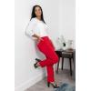 imageZac ampamp Rachel Womens Millennium Fabric  Slim Leg PullOn PantGrape Leaf