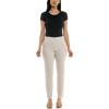 imageZac ampamp Rachel Womens Millennium Fabric  Slim Leg PullOn PantHeathered Cream
