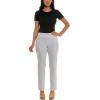 imageZac ampamp Rachel Womens Millennium Fabric  Slim Leg PullOn PantOptic White