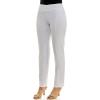 imageZac ampamp Rachel Womens Millennium Fabric  Slim Leg PullOn PantOptic White