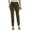 imageZac ampamp Rachel Womens Millennium Fabric  Slim Leg PullOn PantGrape Leaf
