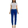 imageZac ampamp Rachel Womens Petite Millennium Fabric PullOn Slim Leg Pant Surf The Web 14PS