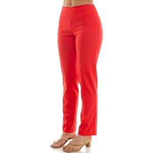 imageZac ampamp Rachel Womens Millennium Fabric  Slim Leg PullOn PantPoppy Red