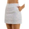 imageZac ampamp Rachel New Millennium PullOn SkortWhite Multi Dot