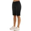 imageZac ampamp Rachel Womens Millenium Bermuda Length Short with Functional Pocket and CuffBlack