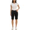 imageZac ampamp Rachel Womens Millenium Bermuda Length Short with Functional Pocket and CuffBlack