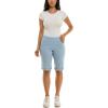imageZac ampamp Rachel Womens Millenium Bermuda Length Short with Functional Pocket and CuffChambray