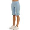 imageZac ampamp Rachel Womens Millenium Bermuda Length Short with Functional Pocket and CuffChambray