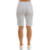 imageZac ampamp Rachel Womens Millenium Bermuda Length Short with Functional Pocket and CuffOptic White