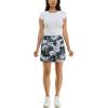 imageZac ampamp Rachel Womens New Millennium Printed Pullon Skort BlackWhite 6