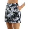 imageZac ampamp Rachel Womens New Millennium Printed Pullon Skort BlackWhite 6