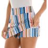 imageZac ampamp Rachel Womens New Millennium Printed Pullon SkortCoconut MilkRiviera