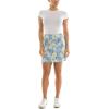 imageZac ampamp Rachel Womens New Millennium Printed Pullon SkortNavyPale Banana