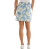 imageZac ampamp Rachel Womens New Millennium Printed Pullon SkortNavyPale Banana