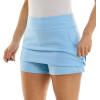 imageZac ampamp Rachel Womens New Millennium Solid Pullon SkortAiry Blue
