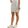 imageZac ampamp Rachel Womens New Millennium Solid Pullon SkortIvoryNavy