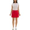 imageZac ampamp Rachel Womens New Millennium Solid Pullon SkortLipstick Red