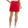 imageZac ampamp Rachel Womens New Millennium Solid Pullon SkortLipstick Red