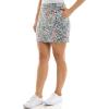 imageZac ampamp Rachel Womens New Millennium Solid Pullon SkortNavySugar Coral Mutli