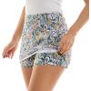 imageZac ampamp Rachel Womens New Millennium Solid Pullon SkortNavySugar Coral Mutli