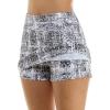 imageZac ampamp Rachel Womens New Millennium Solid Pullon SkortWhiteBlack Beauty