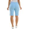 imageZac ampamp Rachel Womens Pull on Millennium Bermuda ShortsAiry Blue