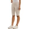 imageZac ampamp Rachel Womens Pull on Millennium Bermuda ShortsHeathered Cream