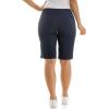 imageZac ampamp Rachel Womens Pull on Millennium Bermuda ShortsHeathered Navy