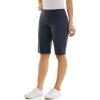 imageZac ampamp Rachel Womens Pull on Millennium Bermuda ShortsHeathered Navy