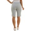 imageZac ampamp Rachel Womens Pull on Millennium Bermuda ShortsHeathered Smoke