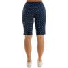 imageZac ampamp Rachel Womens Pull on Millennium Bermuda ShortsNavy Multi Dot