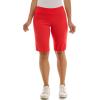 imageZac ampamp Rachel Womens Pull on Millennium Bermuda ShortsPoppy Red