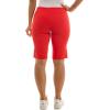 imageZac ampamp Rachel Womens Pull on Millennium Bermuda ShortsPoppy Red