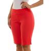 imageZac ampamp Rachel Womens Pull on Millennium Bermuda ShortsPoppy Red