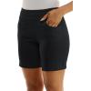 imageZac ampamp Rachel Womens Pull on Millennium Shorts WFront PocketsBlack