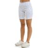 imageZac ampamp Rachel Womens Pull on Millennium Shorts WFront PocketsWhite Multi Dot