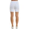 imageZac ampamp Rachel Womens Pull on Millennium Shorts WFront PocketsWhite Multi Dot