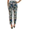 imageZac ampamp Rachel Womens Pullon Ankle Length Pants with Millennium FabricBlack Multi Rose