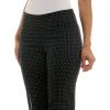 imageZac ampamp Rachel Womens Pullon Ankle Length Pants with Millennium FabricBlackWhite