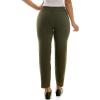 imageZac ampamp Rachel Womens Pullon Ankle Length Pants with Millennium FabricGrape Leaf