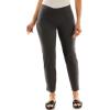 imageZac ampamp Rachel Womens Pullon Ankle Length Pants with Millennium FabricGrey