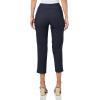 imageZac ampamp Rachel Womens Pullon Ankle Length Pants with Millennium FabricHeathered Navy