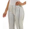 imageZac ampamp Rachel Womens Pullon Ankle Length Pants with Millennium FabricIvoryNavy