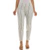 imageZac ampamp Rachel Womens Pullon Ankle Length Pants with Millennium FabricIvoryNavy