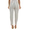 imageZac ampamp Rachel Womens Pullon Ankle Length Pants with Millennium FabricIvoryNavy