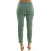 imageZac ampamp Rachel Womens Pullon Ankle Length Pants with Millennium FabricLaurel Wreath