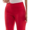 imageZac ampamp Rachel Womens Pullon Ankle Length Pants with Millennium FabricLipstick Red