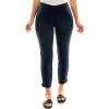 imageZac ampamp Rachel Womens Pullon Ankle Length Pants with Millennium FabricNavy Blazer