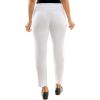 imageZac ampamp Rachel Womens Pullon Ankle Length Pants with Millennium FabricOptic White
